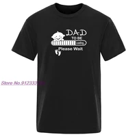 summer 2021 cool solid color o neck short sleeve t shirts dad to be loading funny expecting baby t shirts mens o neck top