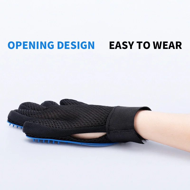 

Cat Grooming Glove Accessories Pet Hair Deshedding Brush Comb Glove Products Pet Dog Cleaning Massage Glove For Cat Dog Supplies