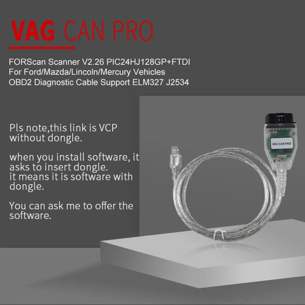 Диагностический сканер V5.5.1 VAG CAN PRO OBD2 диагностическая линия автомобиля с