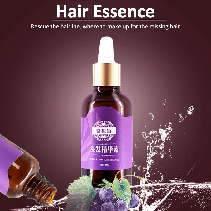 

20ML Grape Seed Hair Growth Serum Hair Loss Essence Dense Grow Restoration Essential Oil Liquid Repair Growing Hair Care