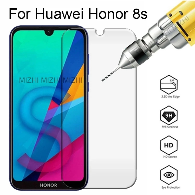 Закаленное стекло на Huawei Honor 8 s защитное стекло безопасность honoer экран Защита s8 huwei hono пленка saver 8 s 9h cam