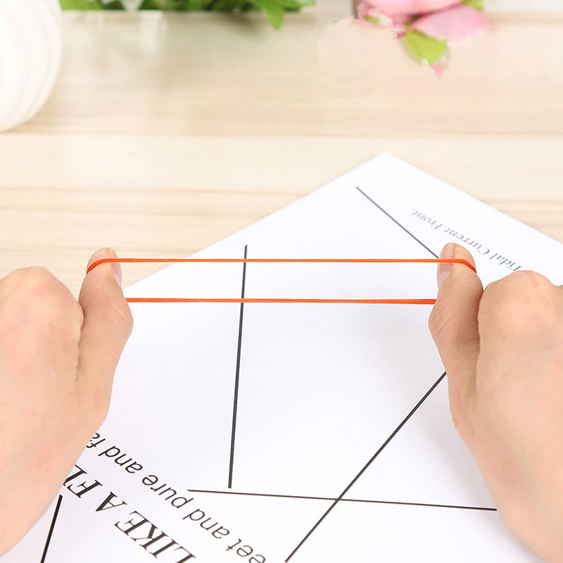 Многоцветная резинка 38 мм школьные и офисные приспособления для завязывания