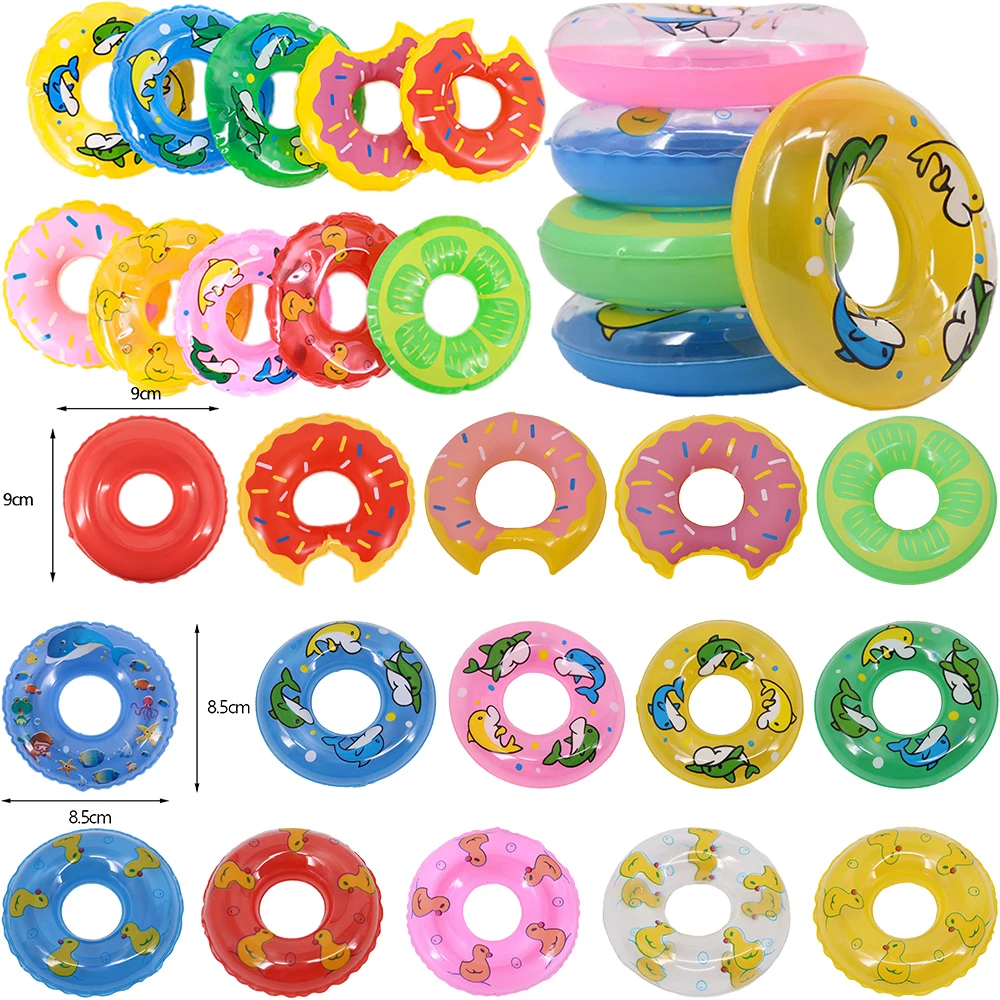 5 плавательных колец для 11-18 дюймов Кукла американская 43 см Одежда новорожденных