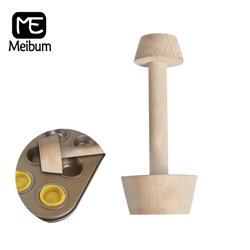 Meibum деревянная форма для тамперов Tart Форма яиц пирога двухсторонняя DIY Торт