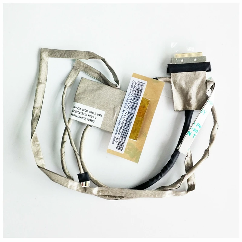 Новинка для Lenovo G580 QIWG6 LCD Vedio Cable UMA DC02001ET10 90200464|Компьютерные кабели и разъемы| |
