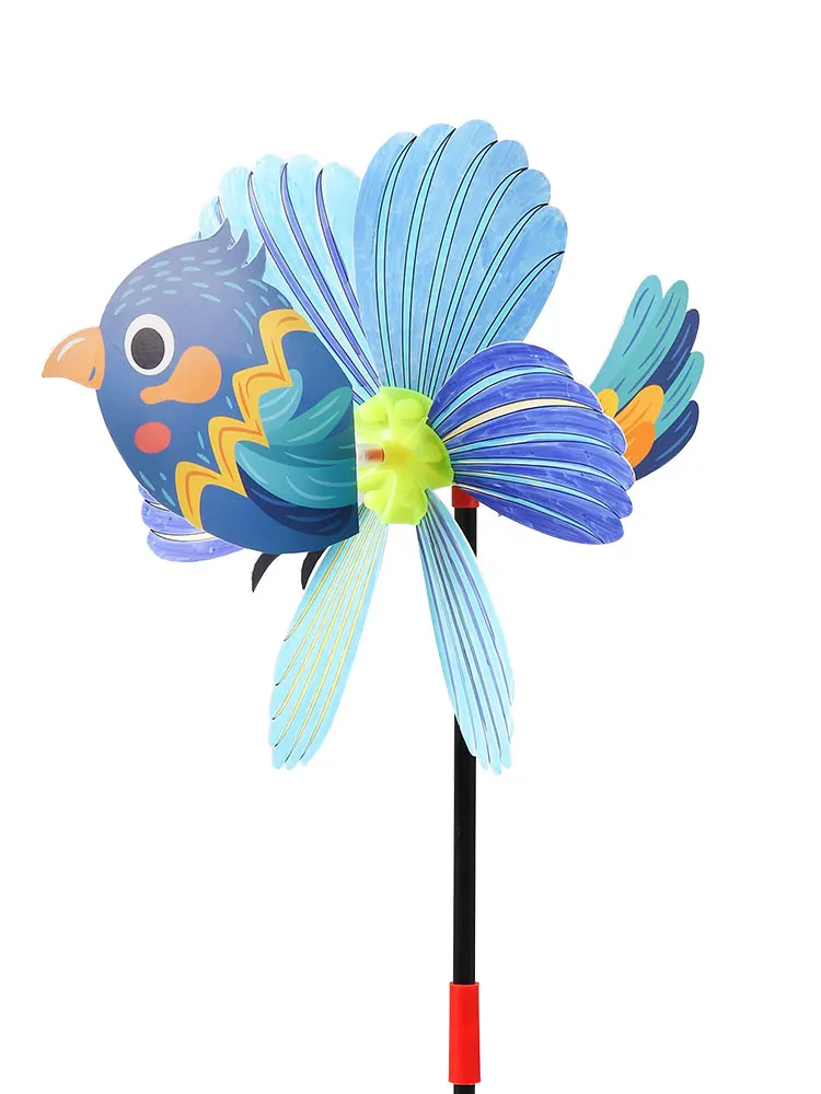 

Подарок для детей дошкольного возраста творческая ручная работа Сделай Сам производство ветряная мельница художественная живопись цветно...