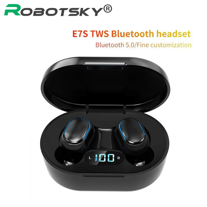 E7S Bluetooth-наушники Беспроводные стереонаушники Наушники-вкладыши IPX7