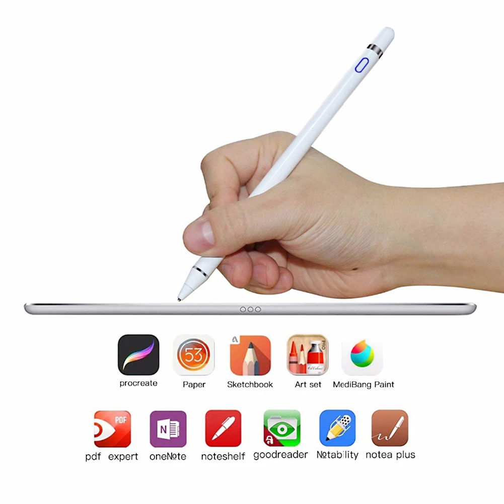 активный стилус для apple pencil 1 2 ipad ios сти
