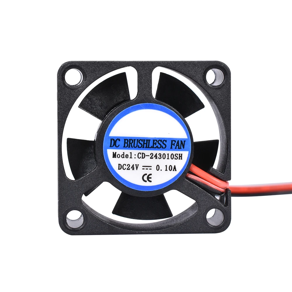 Мини-вентилятор Reprap Dc 5v 12v 24v 2pin бесщеточный 3010 вентилятор 30mm 30x30x10mm маленький