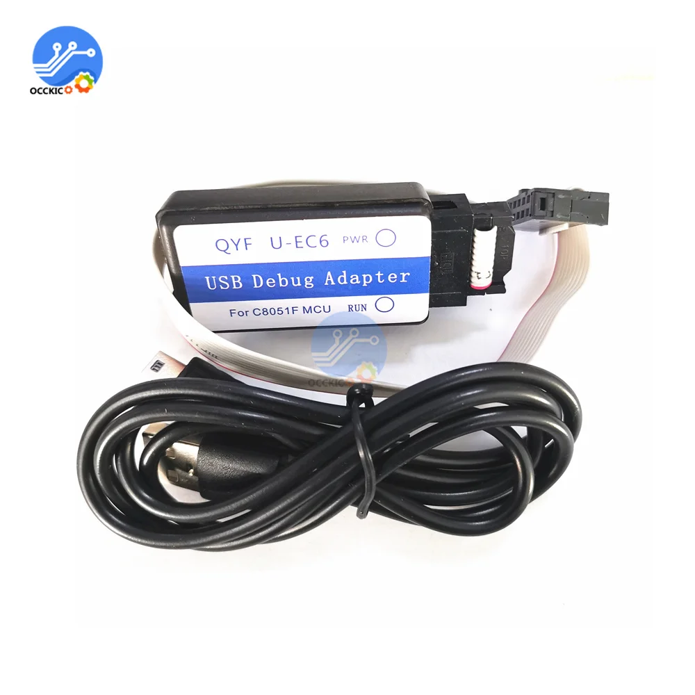U-EC6 USB универсальный эмулятор совместимый с C8051 полный диапазон MCUs поддержка
