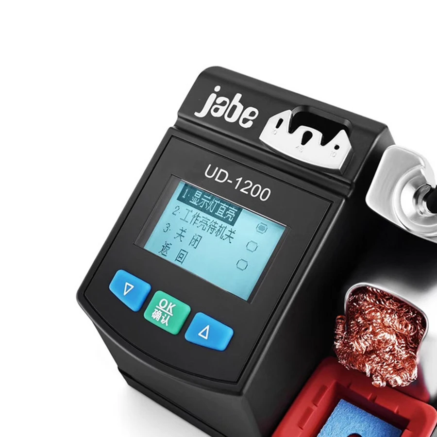 Паяльная станция Jabe UD1200 110 В 220 Интеллектуальная паяльная без свинца с