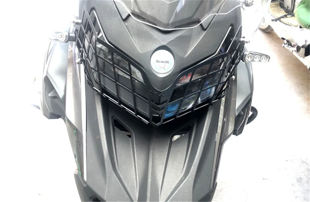 

For Benelli TRK502 TRK 502X Headlight Guard Protector Grille Covers for Benelli TRK 502 Moto Parts Motorcycle Accessories