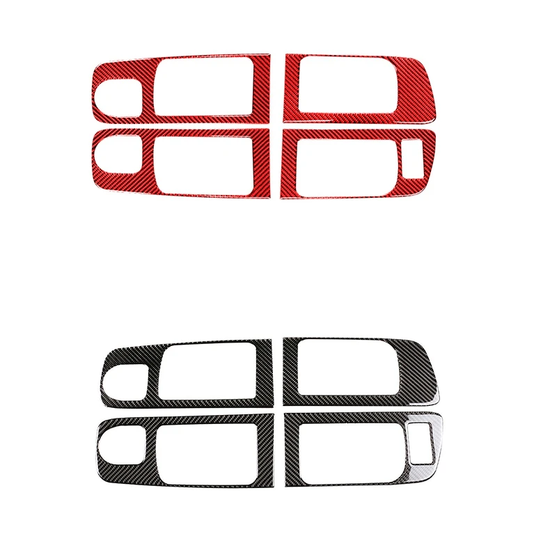 

Carbon Fiber Inner Door Handle Panel Cover Trim Sticker for Toyota - 2014-2021