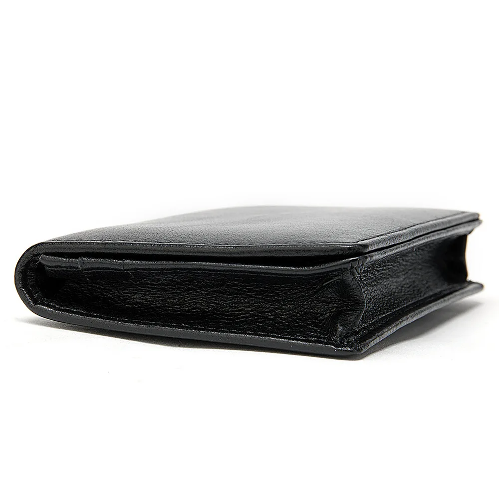 

Retro Genuine Leather Card Wallet Men Business Bank Card Holder Thin Credit Card Case Convenient Small Cards Pack Cash Pocket