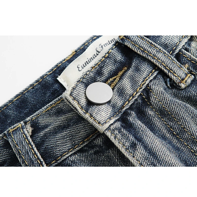 

Straight Loose Jeans 2021 New Spring High Waist Thin Wide Leg Pants Wild Retro Hong Kong Style Simple All Match Casual Trousers