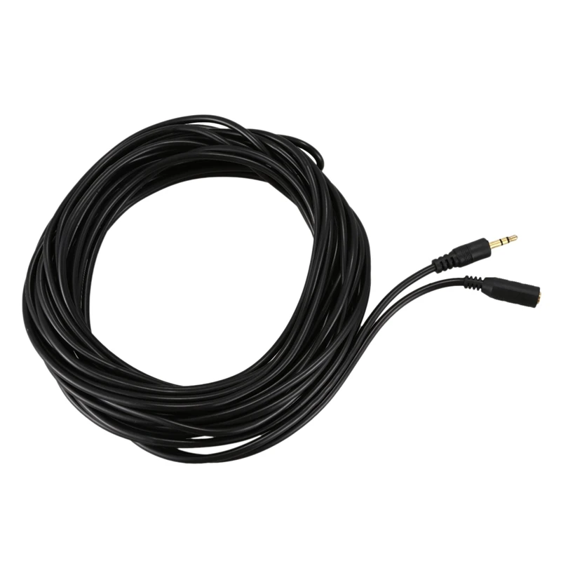 Стерео мини Удлинительный кабель 10 м 3 5 мм стерео расширение аудио кабель|Сетевые