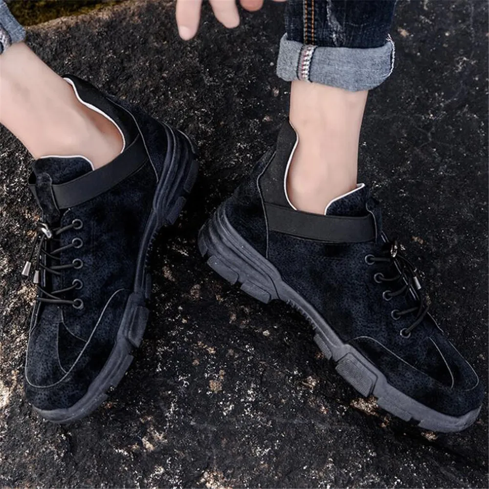 

Winter riding boots men's shoes retro British all-match low-cut tooling shoes men's trendy shoes casual leather shoes sneakers