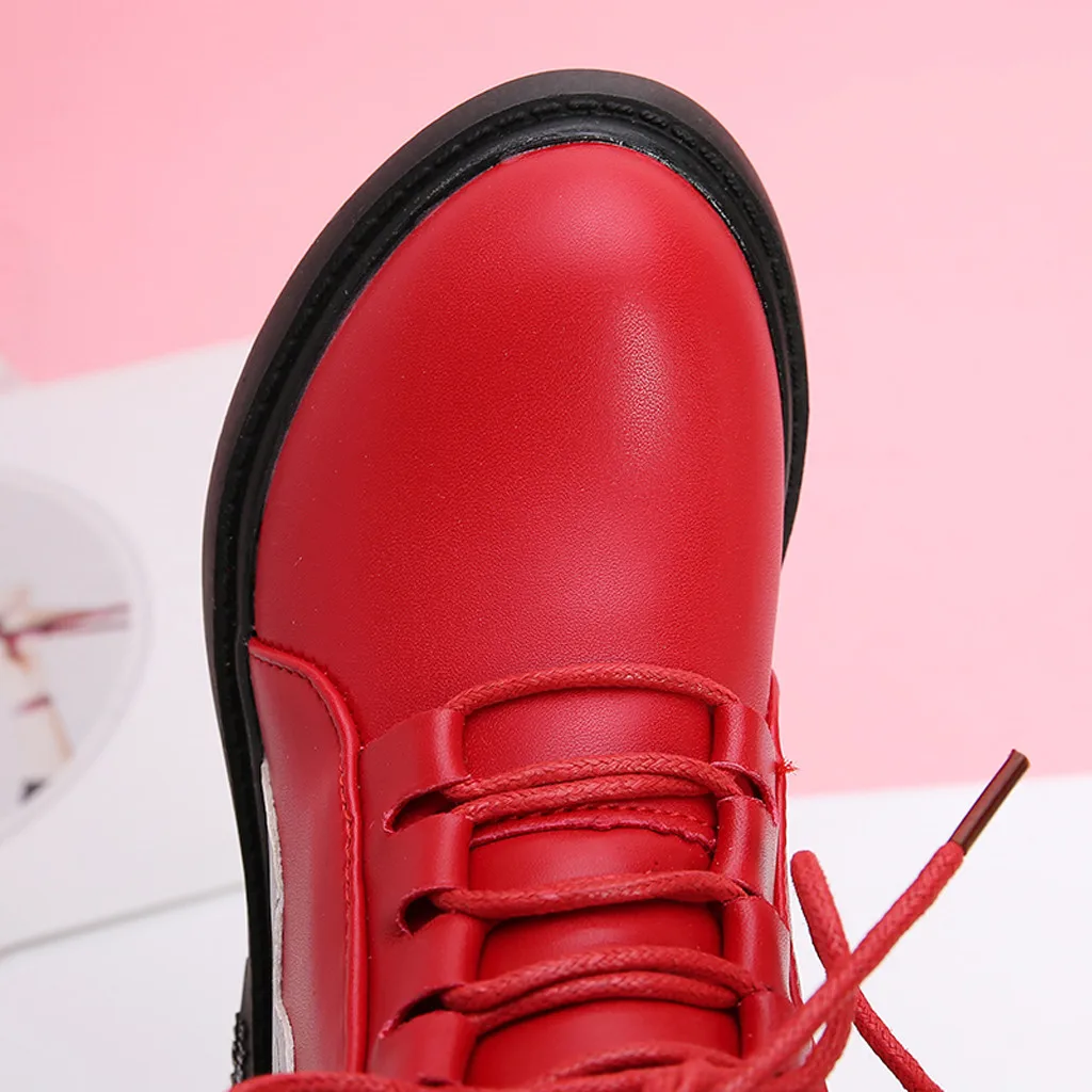 winter boots Children Baby toddler girl boots princess Cartoon Shoes Leather Winter Cotton Warm winter boots kids#Y3