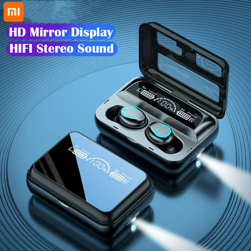 

Xiaomi TWS Wireless Headphones Bluetooth Sport Headset Waterproof Microphone Music Earphones for Smartphones Noise Canceling