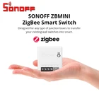 SONOFF ZBMINI Zigbee 3,0 двусторонний смарт-переключатель приложение дистанционное управление работает с eWeLink поддержка SmartThings Hub Alexa Google Home