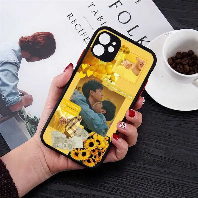 

Thailand off gun Phone Case Transparent Matte for iPhone 7 8 11 12 s mini pro X XS XR MAX Plus cover funda