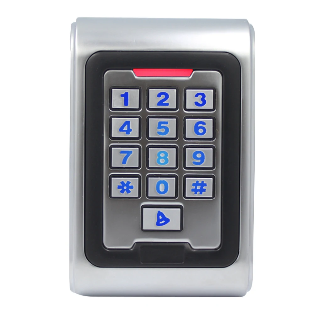 

IP68 Waterproof Controller outdoor metal standalone access 2000 Users ID Card Door backlight Access Control WG input output