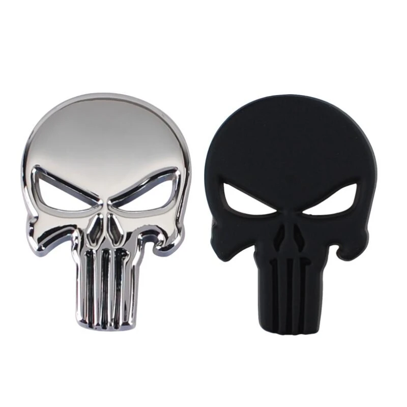 3D Металлическая Эмблема для машины Каратель автомобиля Стикеры автомобильный