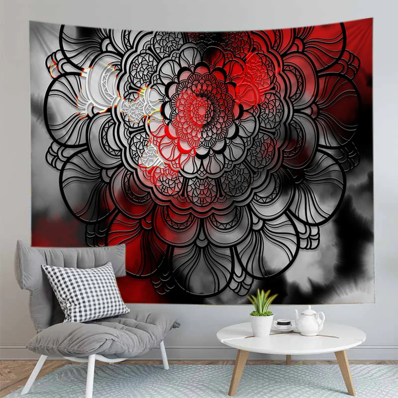 Mandala Tapestry Home Decorative Wall Hanging Bohemia Beach Mat Yoga Bedspread Camping Table Cloth | Дом и сад