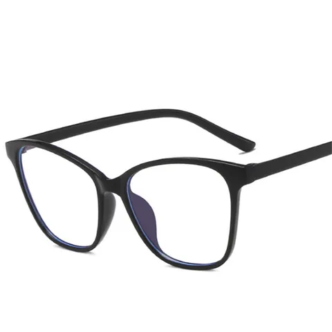 Oulylan оправа для очков в стиле кошачьи глаза женские модные оправы для очков с защитой от сисветильник винтажные оптические прозрачные поддельные очки