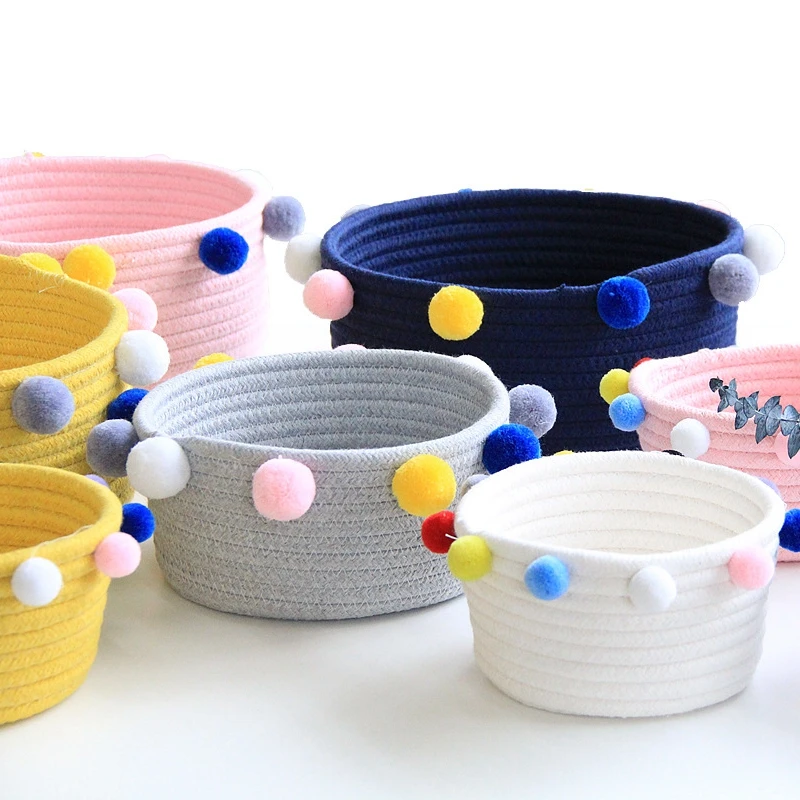 

Creativity Office Desktop Storage Basket Sundries Underwear Toy Storage Box Cosmetic Organizer Basket Container Laundry Basket