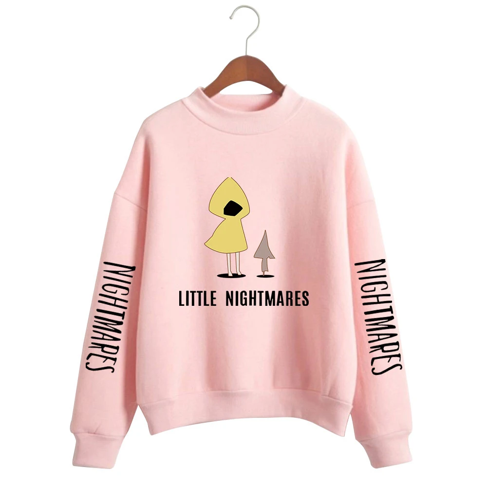 

2021 Little Nightmares Tracksuit Unisex Turtleneck Sweatshirt Harajuku Streetwear Women Men's Outwear Fashion Plus Size Clothes