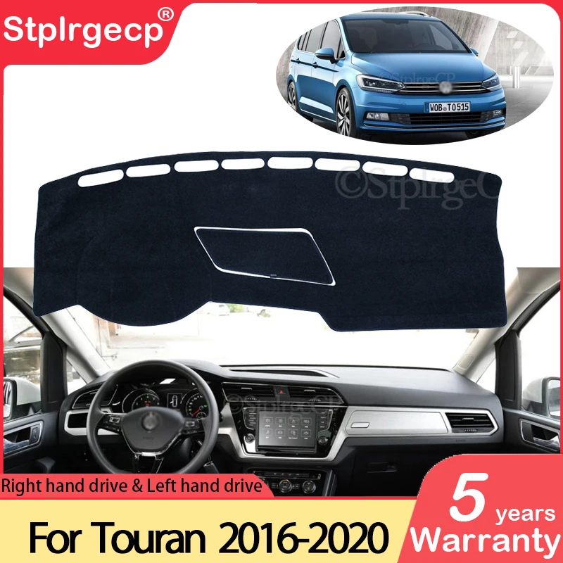 

for Volkswagen VW Touran MK2 2016 2017 2018 2019 2020 Anti-Slip Mat Dashboard Cover Pad Sunshade Dashmat Protect Car Accessories