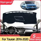 Для Volkswagen VW Touran MK2 2016 2017 2018 2019 2020 анти-скольжения Мат панельная крышка приборной защиты автомобильные аксессуары