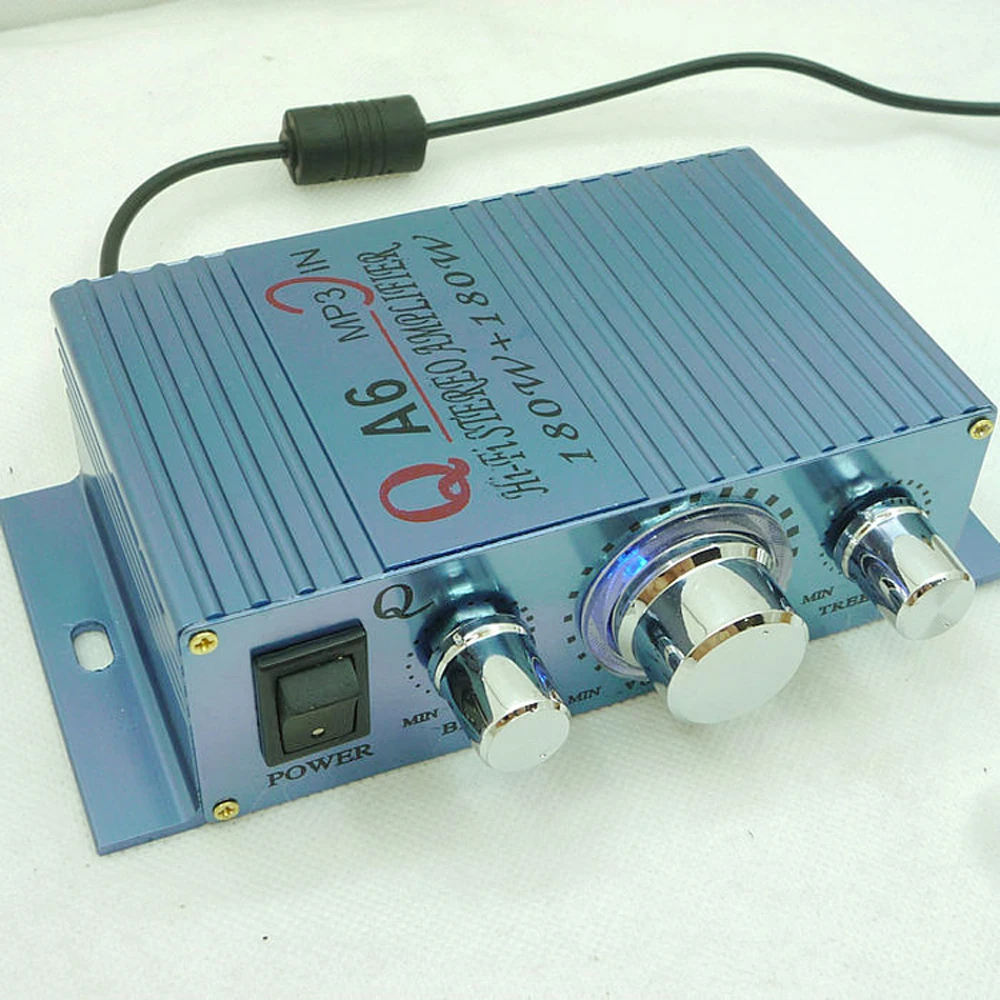 

QA6 power amplifier 12V small power amplifier computer / MP3 / MP4 power amplifier car power amplifier game machine power amplif