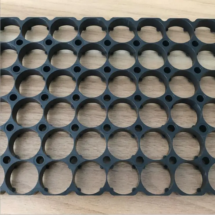 

6*18 18650 Battery Holder Bracket Cell Safety Anti Vibration Plastic Cylindrical Brackets For 18650 Lithium Batteries