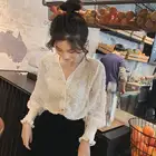 Женская шифоновая блузка с бахромой и перьями, с V-образным вырезом