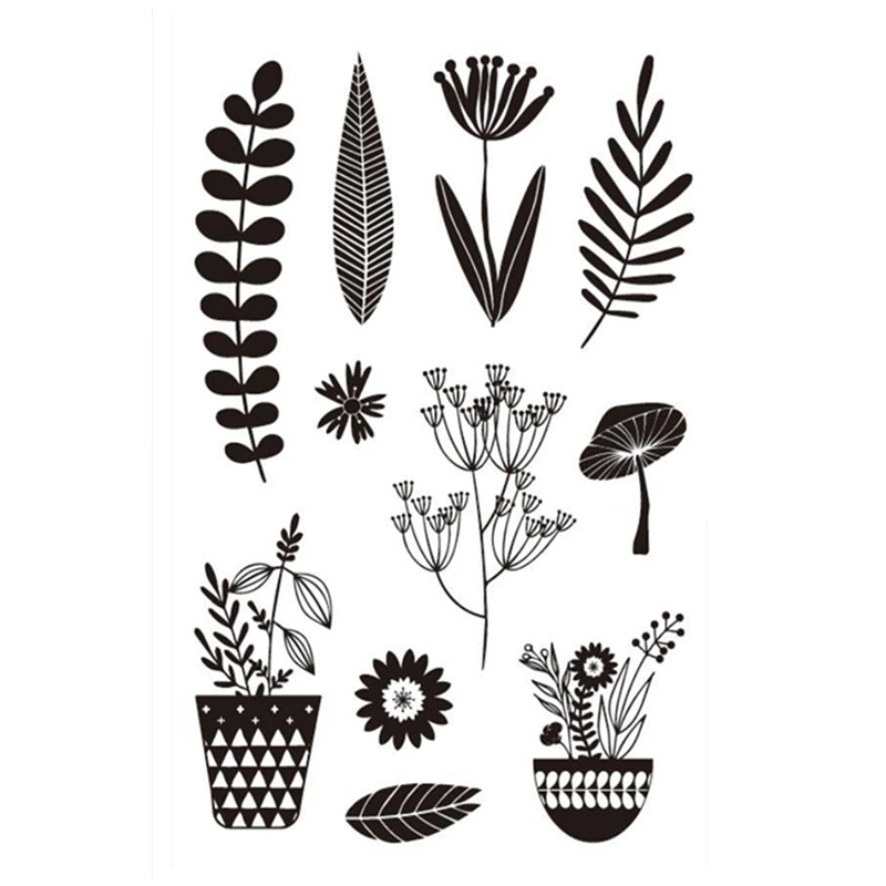 Прозрачная мягкая печать «сделай сам», книга, прозрачная печать, значок для овец, хамбургеров, свечи, свечи, буквы, насекомые, Гипсофила, бумага для скрапбукинга