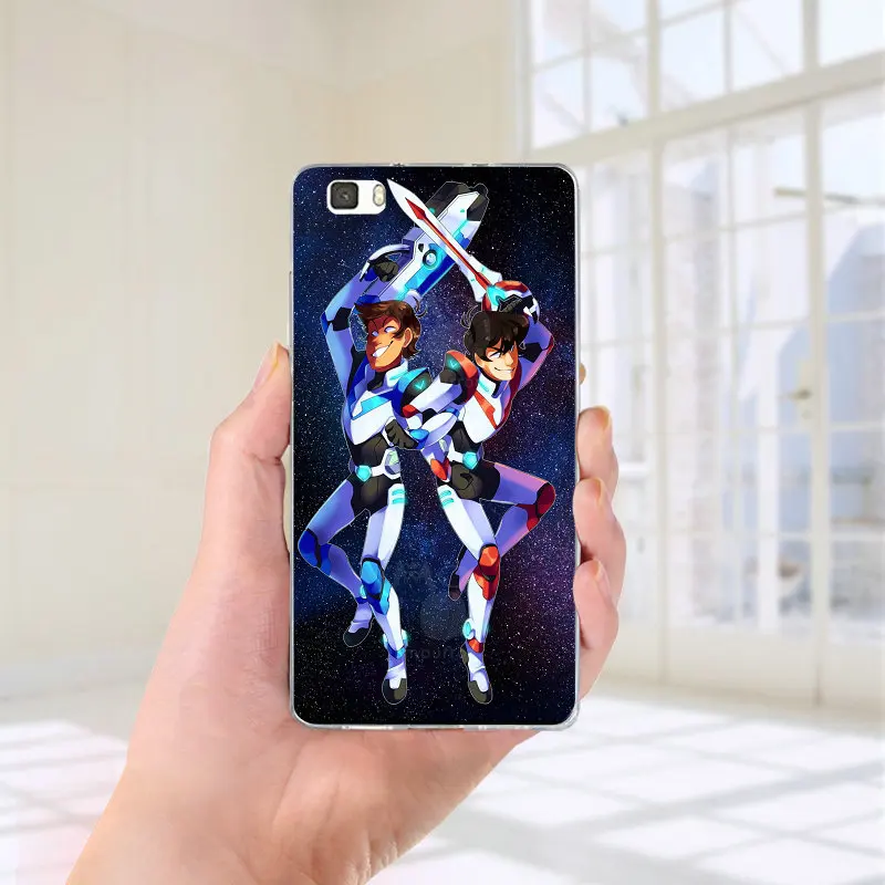 Voltrons Legendary Defender Мягкий ТПУ Прозрачный мобильный телефон чехол для Huawei P8 P9 P10 P20 P30