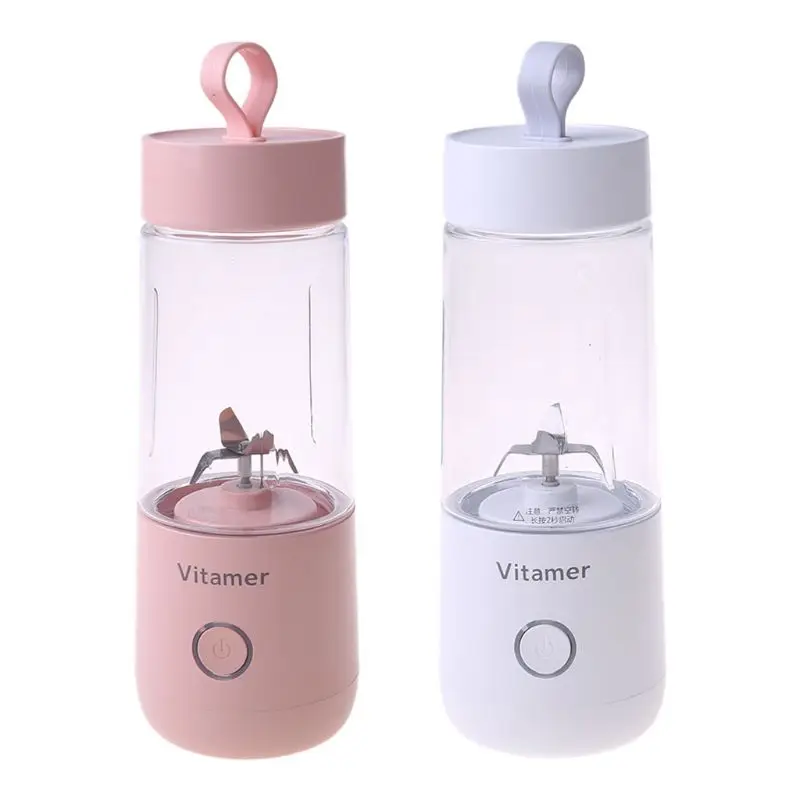 

Portable Personal Size Cordless Smoothie Mini Juicer Cup USB Fruit Juicer Mixer