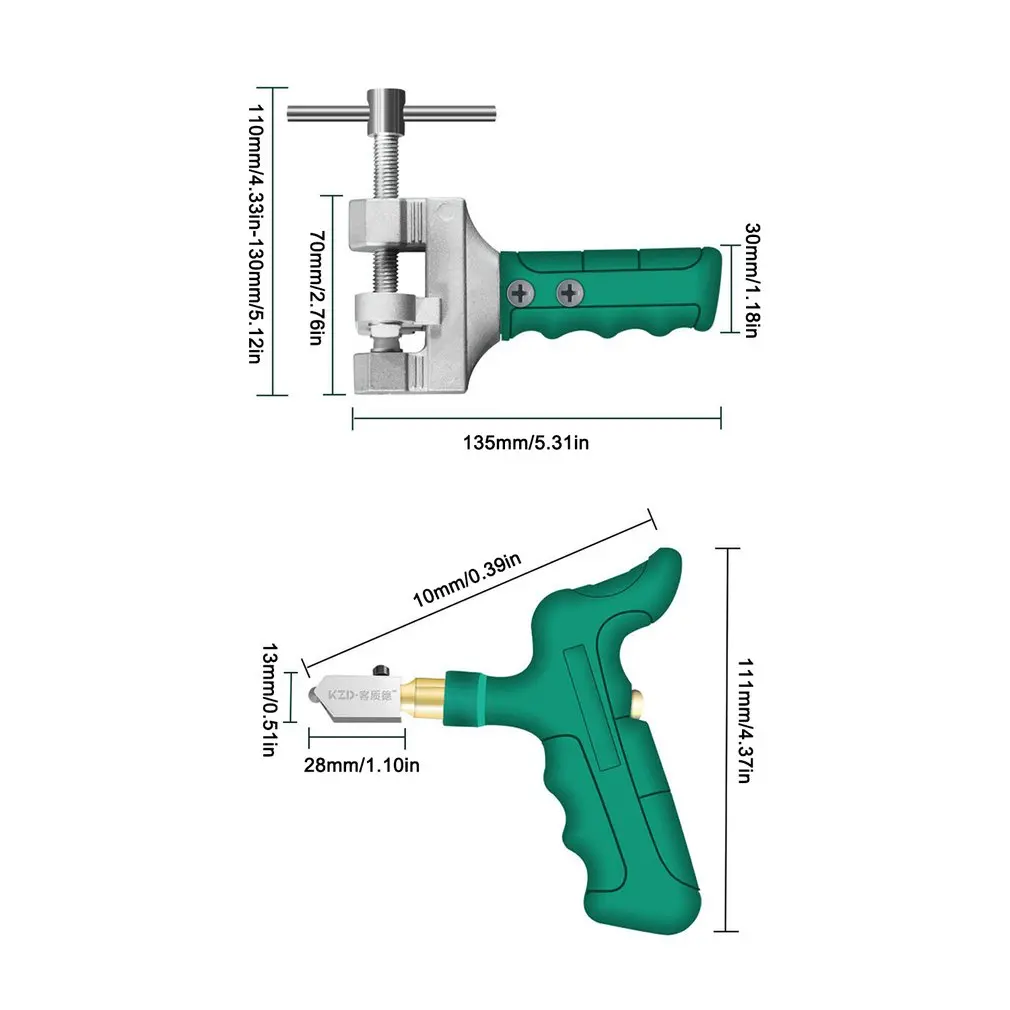 

Hand-held Glass Cutter For Glass Tile Divider Ergonomic Design Sharpness Easy To Use Long Service Life Glass Cutter