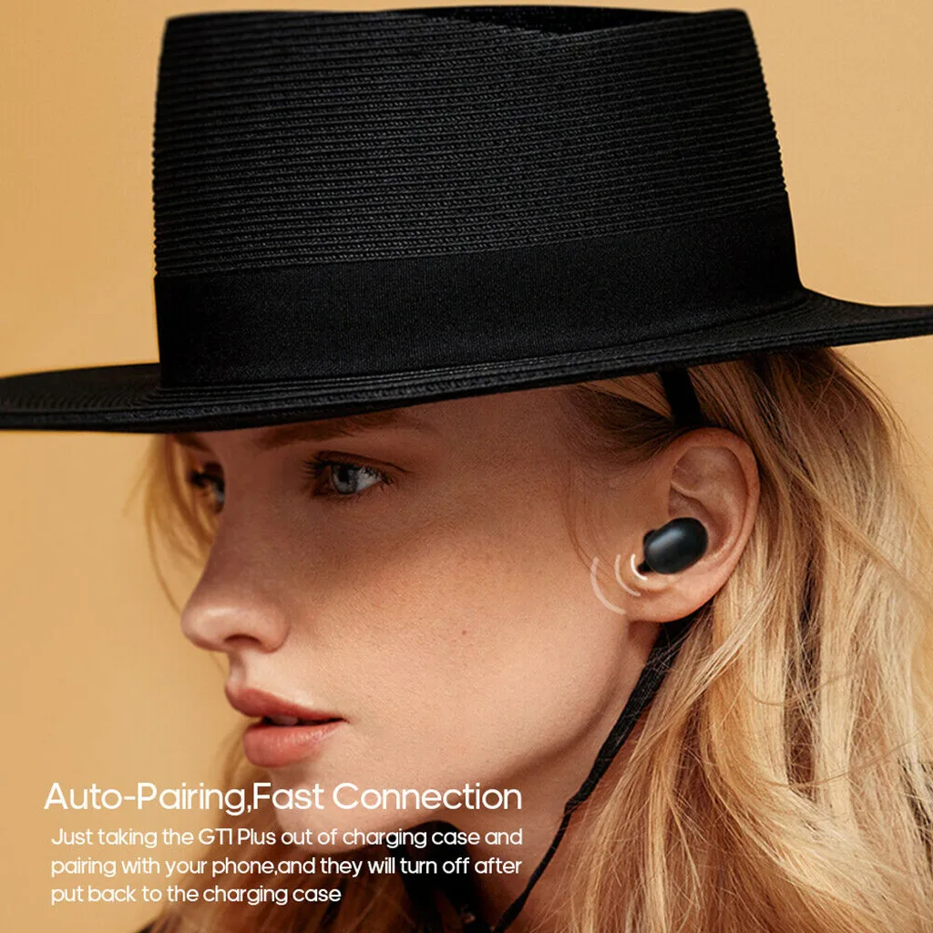 GT1 Plus Bluetooth 5 0 наушники вкладыши IPX5 Спортивная беспроводная гарнитура Aptx для Xiaomi