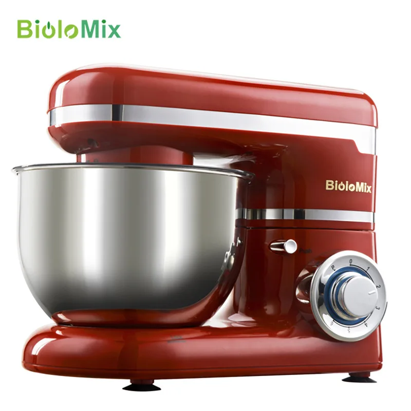 

4l stainless steel bowl 1200W household cooking machine and noodle machine 4L egg beater flour machine food mixer