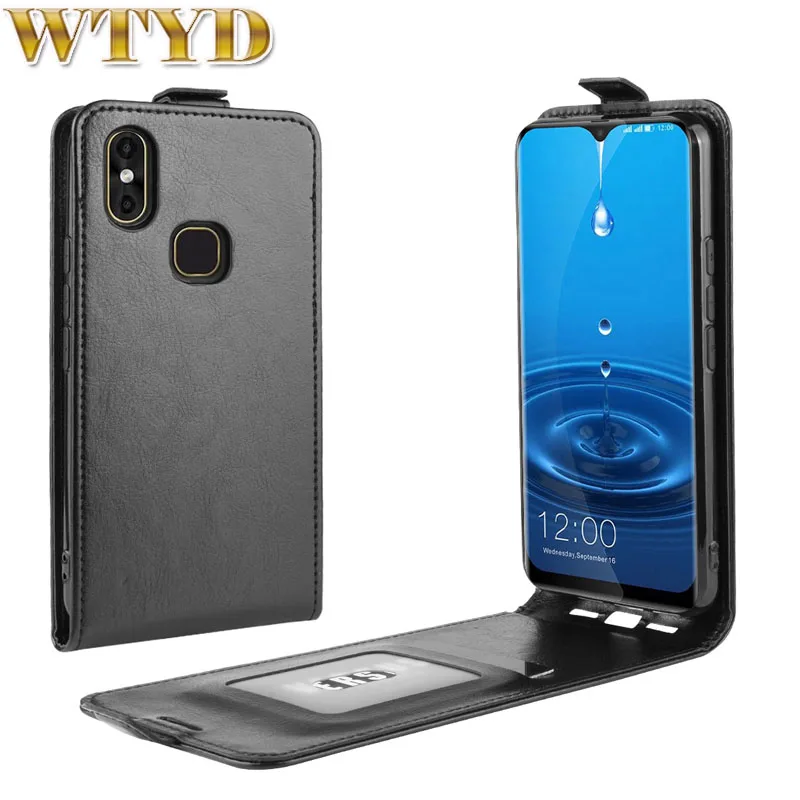 Кожаный защитный чехол-книжка для Leagoo M13 Crazy Horse | Мобильные телефоны и аксессуары