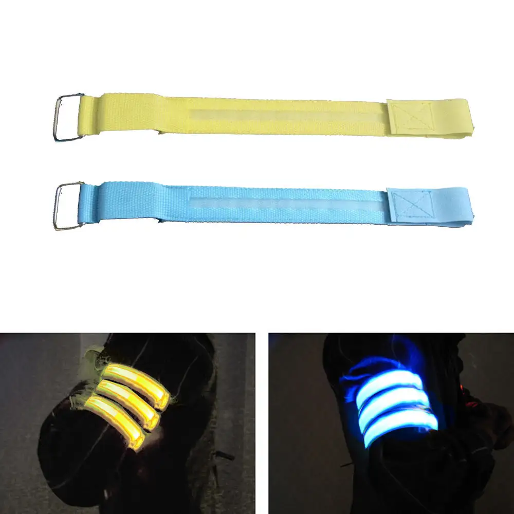 

Outdoor Sports Night Armband Led Light Safe Belt Running Arm Leg Warning Wristband Cycling Bike Bicycle Party