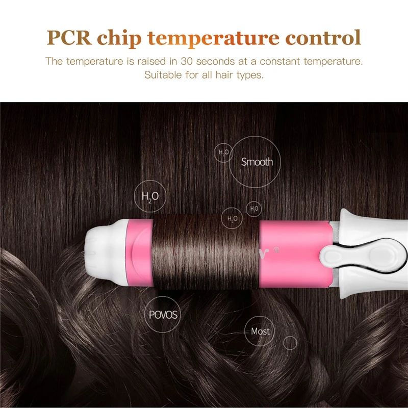 

Curling iron Electric Curler Pear Flower Ceramic Hair Curls wand roller waver Hair Curlers Large Wave Hair Curler Styler Tools