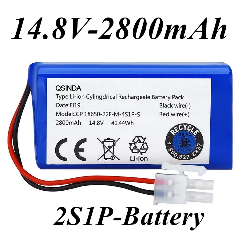 

1pcs-10pcs High Quality Original Chuwi 14.8V 2800mAh Rechargeable Battery For ILIFE ecovacs V7s A6 V7s for Chuwi iLife, Battery