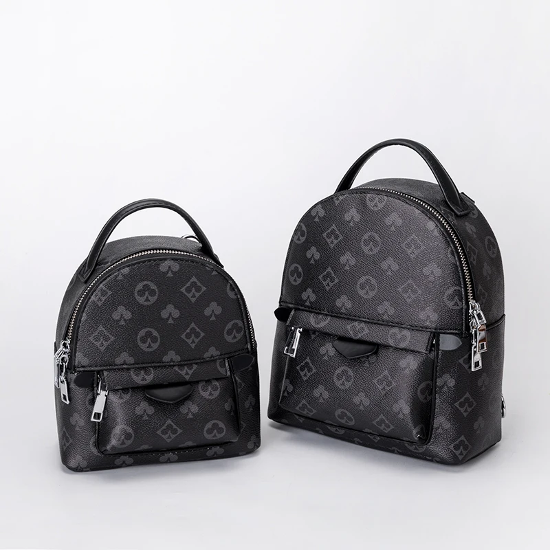 

Женский рюкзак, новинка 2021, женская маленькая школьная сумка, рюкзак корейской версии с принтом, женская сумка, модный Индивидуальный рюкза...