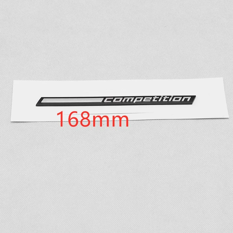 3D ABS Эмблема соревнований для BMW Thunder Edition M1 M2 M3 M4 M5 M6 M7 M8 X3M X4M X5M X6M стикер багажника
