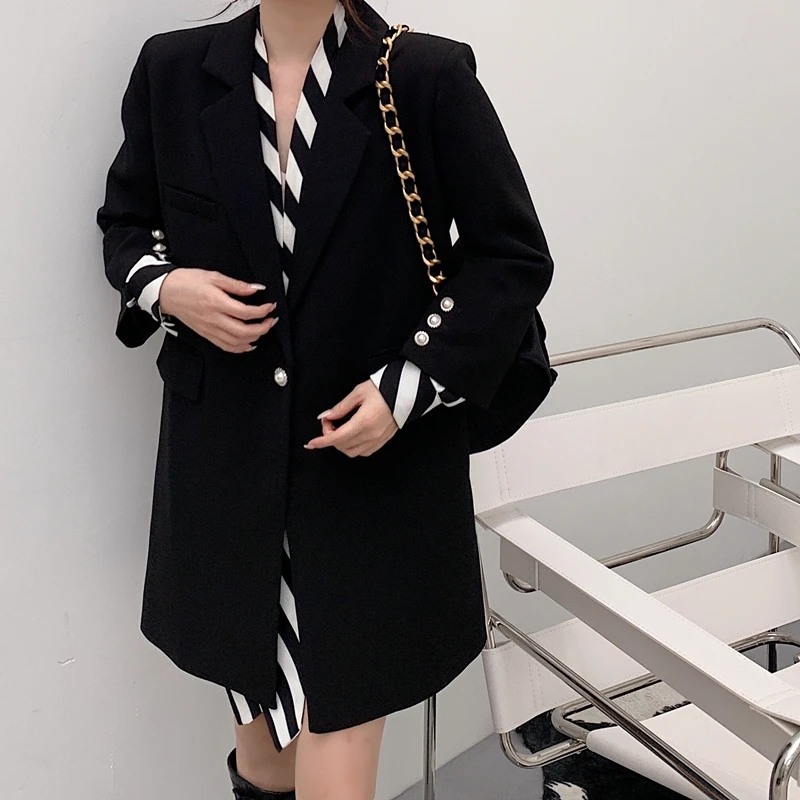 

Designer fashion patchwork Women Blazers And Jackets Blazer Trendy classic Female sexy coats