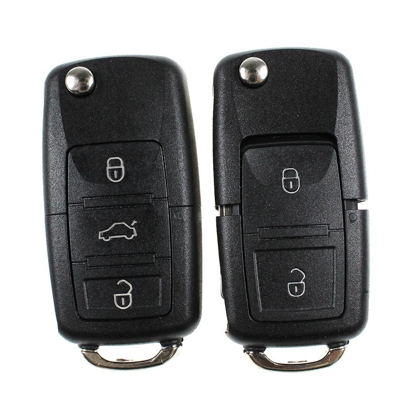 LARBLL 2 3 кнопочный новый корпус ключа для Volkswagen VW Golf 5 6 MK 4 Bora Passat Polo Toledo складной
